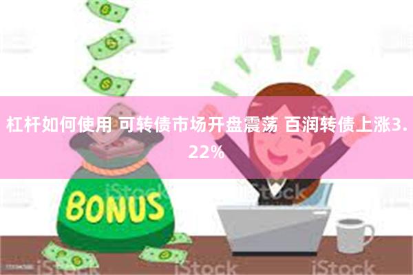 杠杆如何使用 可转债市场开盘震荡 百润转债上涨3.22%