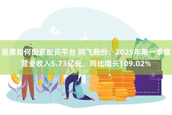股票如何配资配资平台 同飞股份：2025年第一季度营业收入5.73亿元，同比增长109.02%